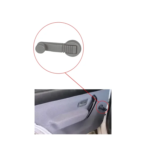 Renault 9, 19, 21 Cam Açma Kolu Gri - 7702253025