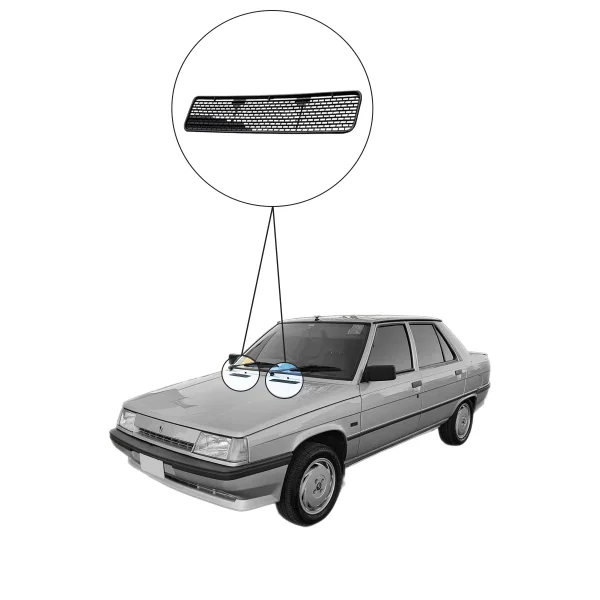 Renault 9 Kaput Havalandırma Izgarası - SAĞ - 7704000879