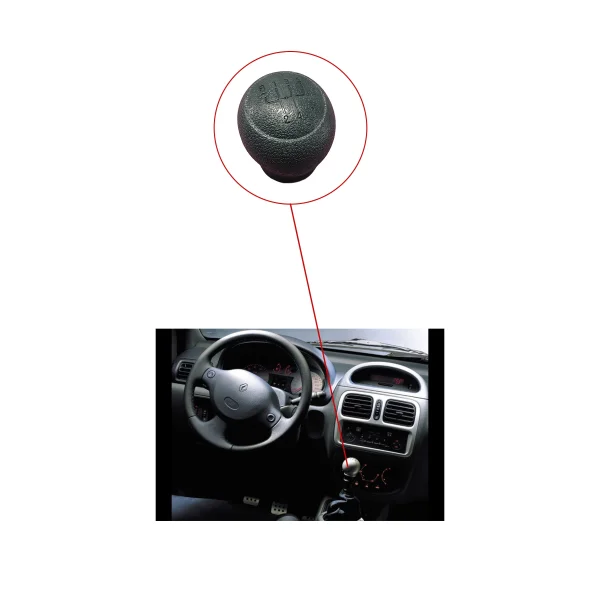 Renault Clio 2 Kango Vites Topuzu Gri - 7700421124