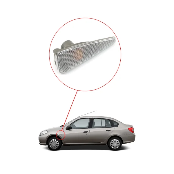 Renault Clio 2, Symbol, Thalia Çamurluk Sinyali Beyaz - SOL - 8200602763