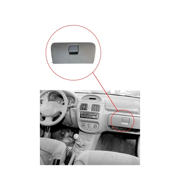 Renault Clio 2 Torpido Kapağı Koyu Gri - 7701048305-7702295249