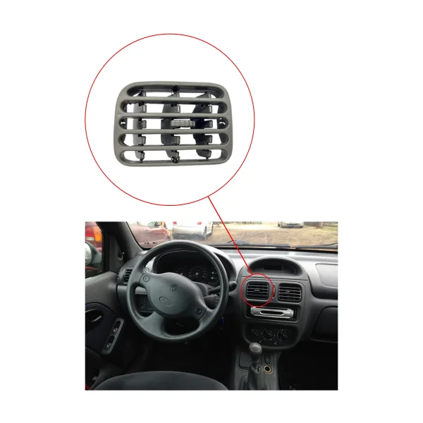 Renault Clio Havalandırma Difrizörü Sol ( Gri ) 7702258375