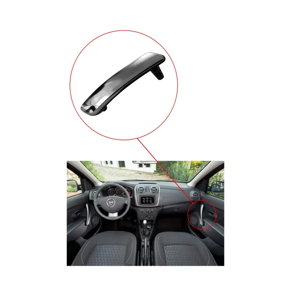 Renault Clio Symbol Dacia Sandero Kapı İç Kolçak Takımı Krom - 809603577R