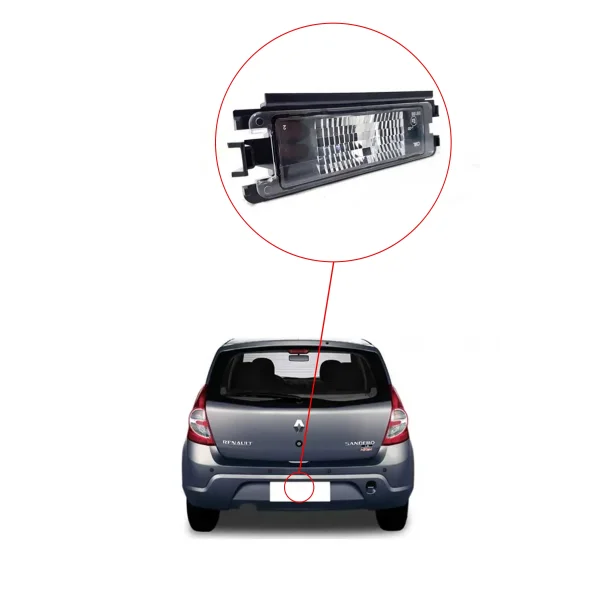 Renault Clio Symbol Joy, Dacia Sandero 2 Plaka Aydınlatma Lambası - 8200957874