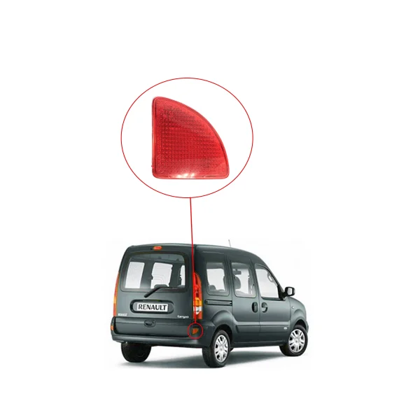 Renault Kango 1, 2 Arka Tampon Reflektörü - SAĞ - 7700308720