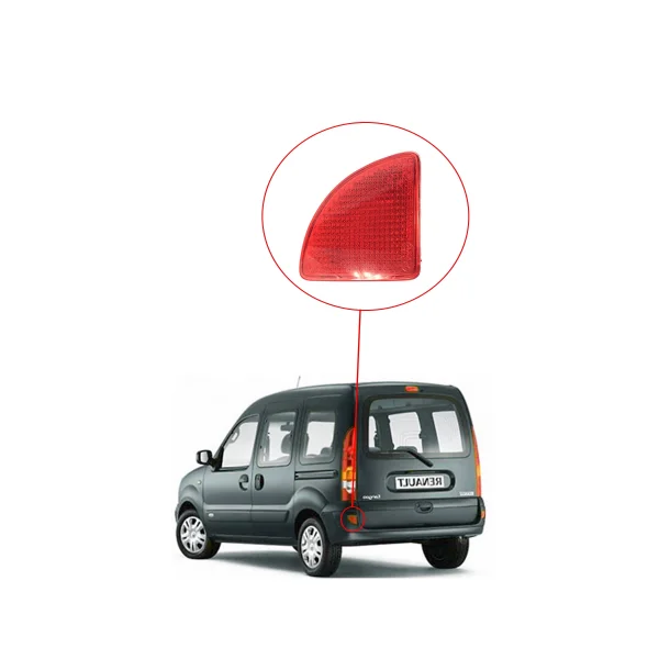 Renault Kango 1, 2 Arka Tampon Reflektörü - SOL - 7700308720