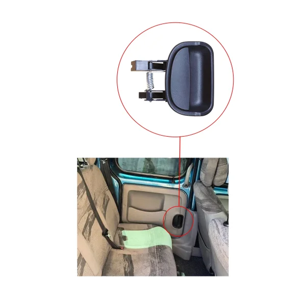 Renault Kangoo Kapı İç Açma Kolu Yan Sürgülü - SOL - 8200095966