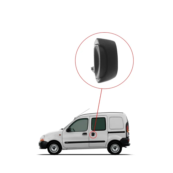 Renault Kangoo Yan Sürgülü Kapı Dış Açma Kolu - SAĞ - 8200107372