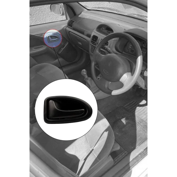 Renault Megane 1 Kapı İç Açma Kolu Siyah - SAĞ - 8200028995