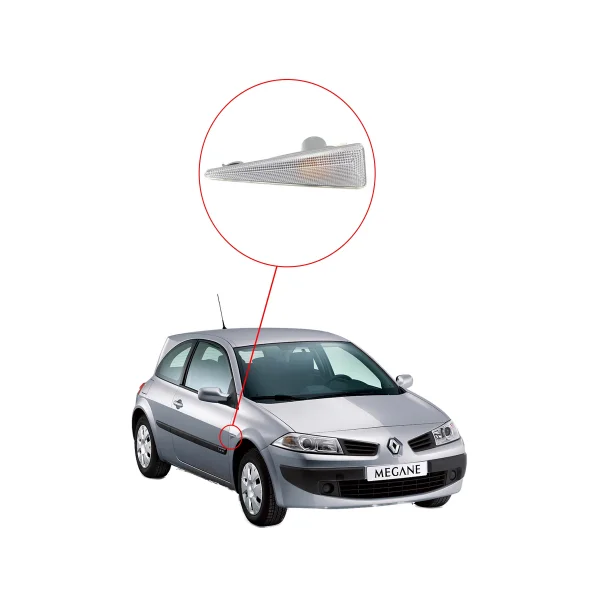 Renault Megane 2 Çamurluk Sinyali - SAĞ - 2003 Model - 8200431006