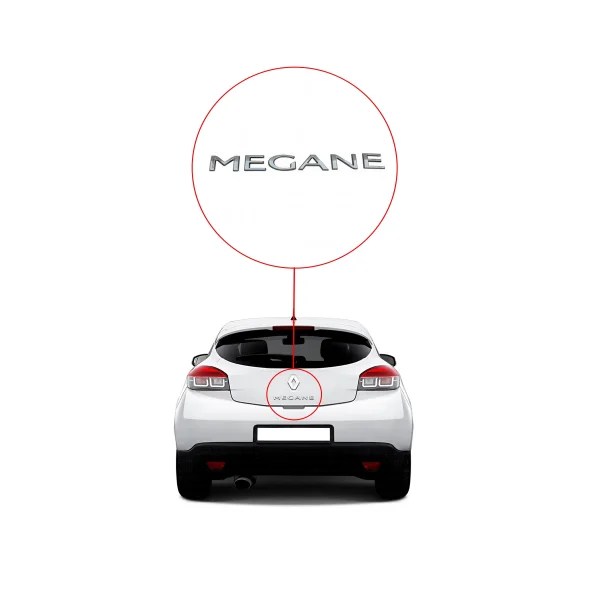 Renault Megane 3 Arka Amblem Yazısı - 908890003R