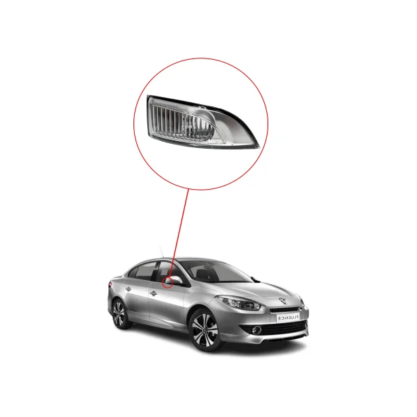 Renault Megane 3, Fluence Ayna Sinyali - SAĞ - 261609550R