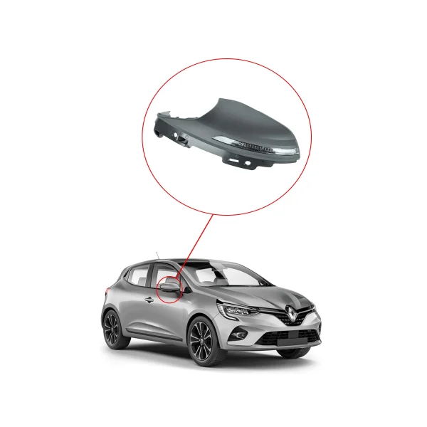 Renault Megane 4 Dış Dikiz Ayna Kapağı Alt Led Sinyalli - SAĞ - 963053102R