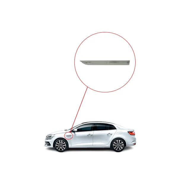 Renault Megane 4 Ön Çamurluk Çıtası Krom - SOL - 990430979R