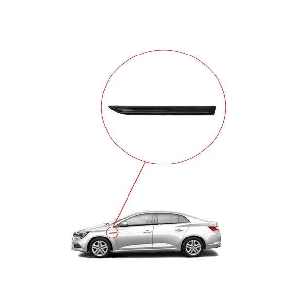 Renault Megane 4 Ön Çamurluk Çıtası Siyah - SOL - 990431286R