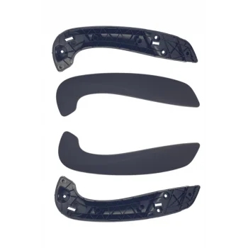 Renault Megane 3, Fluence Kapı İç Kolçak Komple Takım Siyah - SAĞ-SOL - 809540001R - 809600007R