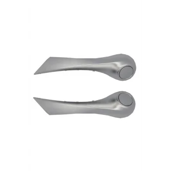 Renault Megane Kapı İç Kolçak Kapak Takımı Krom - SAĞ-SOL - 7701476922