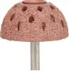 Küresel Raspa Taşı 55x25 mm Lastik Taşlama Raspası
