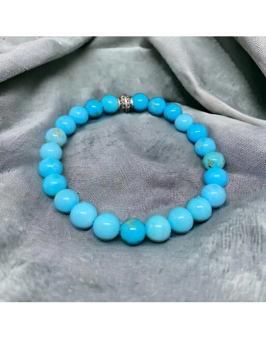 TURKUAZ TAŞI BİLEKLİK 8MM