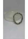 A Kalite Dalmaçyalı Jasper DoğalTaş Bileklik 8mm