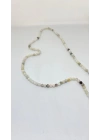 A Kalite Kesme Doğal Opal Taşı Kolye 4mm
