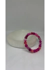 A Kalite Madagaskar Akik DoğalTaş Bileklik 8mm