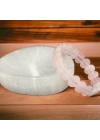 UNİSEX ROLEKS PEMBE KUVARS DOĞALTAŞ BİLEKLİK