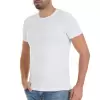 Yıldız Modal O Yaka T-Shirt Beyaz