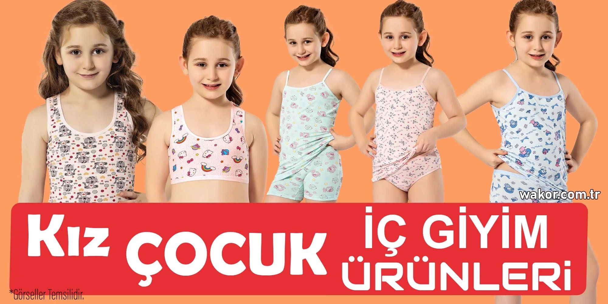 Kız Çocuk İç Giyim Ürünleri