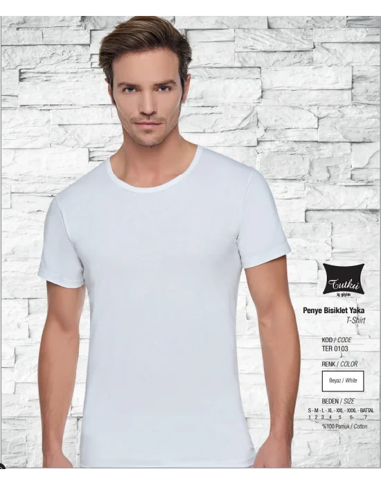 Tutku Erkek Penye Bisiklet Yaka Atlet