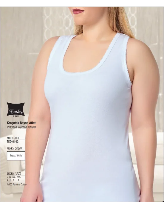 Tutku Bayan Kroşetalı Atlet 0142