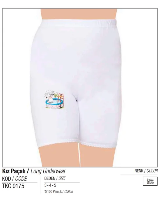 Tutku Kız Çocuk Paçalı