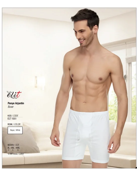 Elit Erkek Arjantin Paçalı Boxer