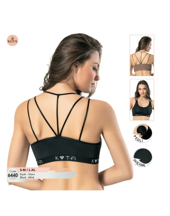 Kota Bayan Dalgıç İp Askılı Pedli Büstiyer