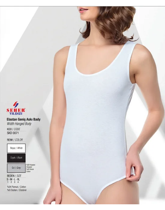 Seher Bayan Geniş Askı Bady