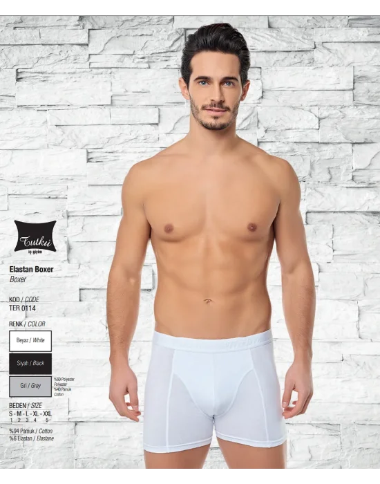 Tutku Erkek Elastan Boxer
