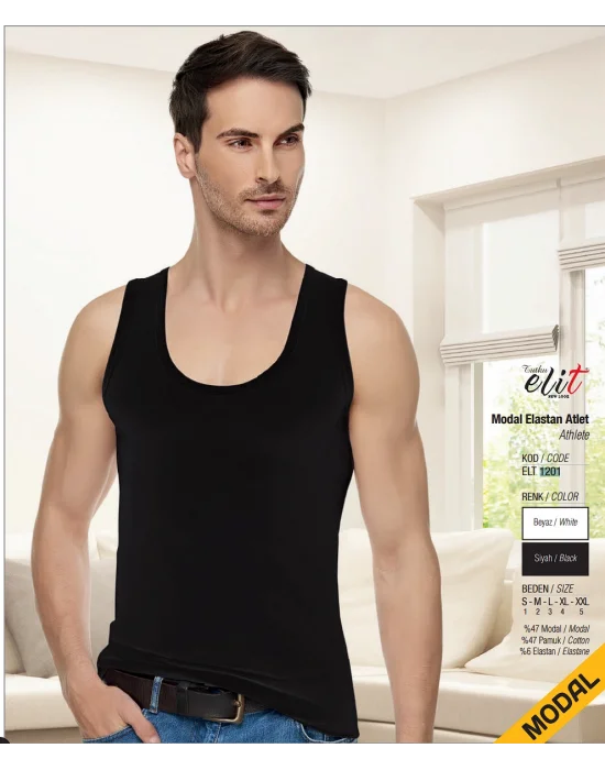 Elit Erkek Modal Elastan Atlet