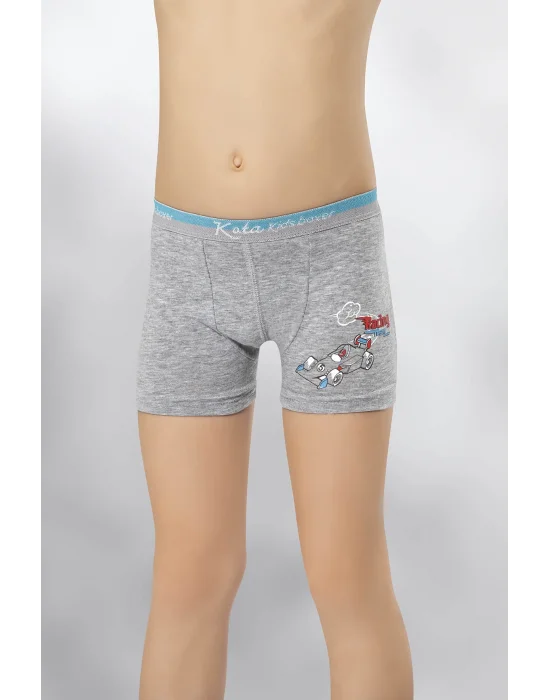 Kota Parça Baskılı Çocuk Boxer