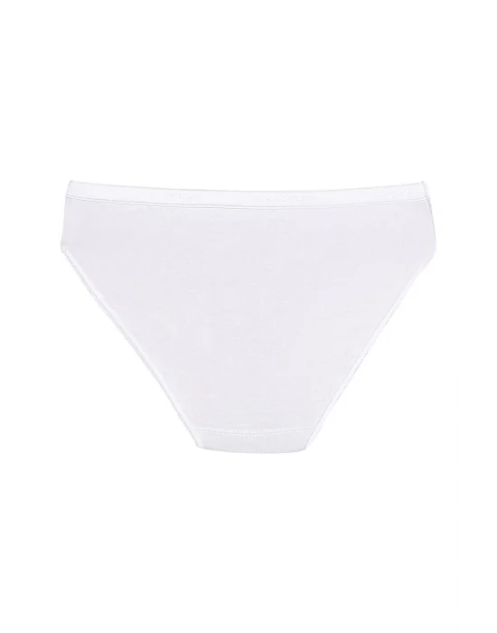 Yıldız Bambu Kemerli Bikini Beyaz