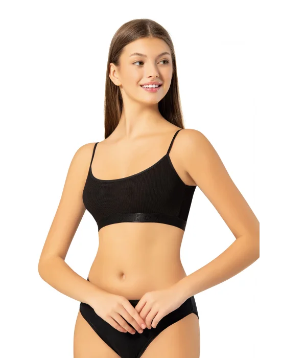 Kota Bayan Kaşkorse İp Askılı Pedli Büstiyer