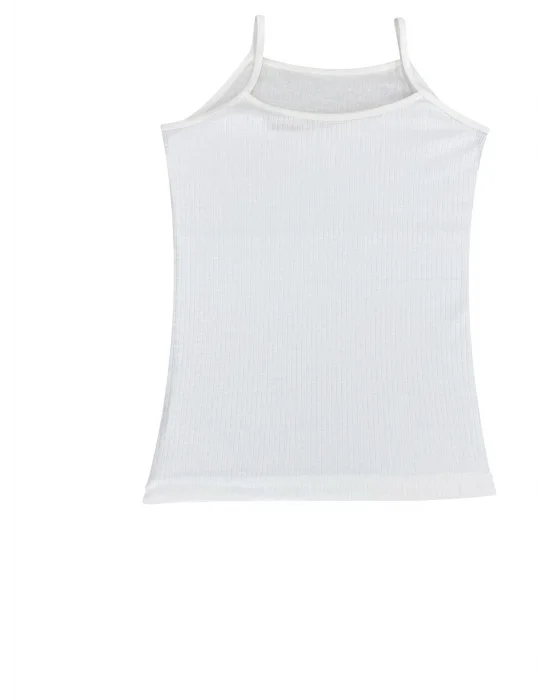 Kota Kız Çocuk Raporlu Ribana İp Askılı Atlet