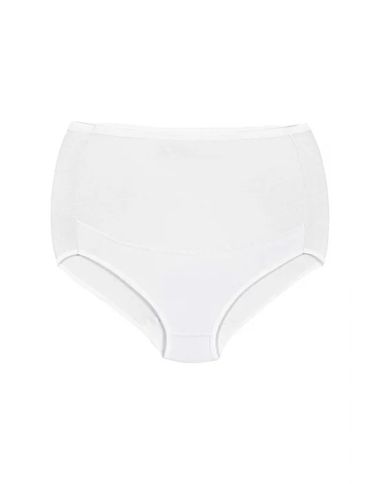 Yıldız Likralı Hamile Külot Beyaz