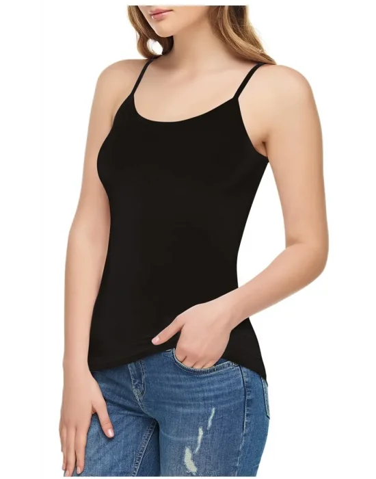 Elit Bayan Modal Elastan İp Askılı Atlet