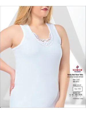 Seher Bayan Geniş Askı Hazır Yaka Atlet