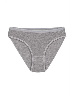 Yıldız Likralı İz Yapmaz Bikini Gri