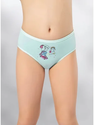 Kota Kız Çocuk Parça Baskılı Bikini