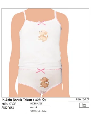 Seher Kız İp Askılı Takım