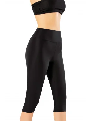 Kota Bayan Yüksek Bel Dalgıç Kapri Tayt