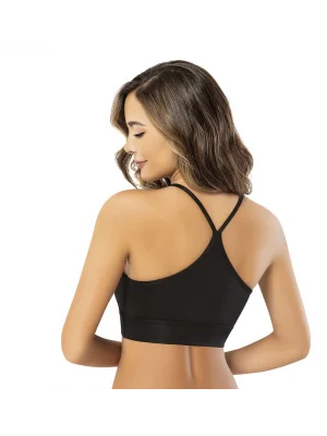 Kota Bayan Modelli Leopar Baskılı Pedli Büstiyer