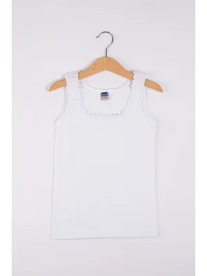 BERRAK 2506 KIZ RİBANA PAPATYA GENİŞ ASKILI ATLET